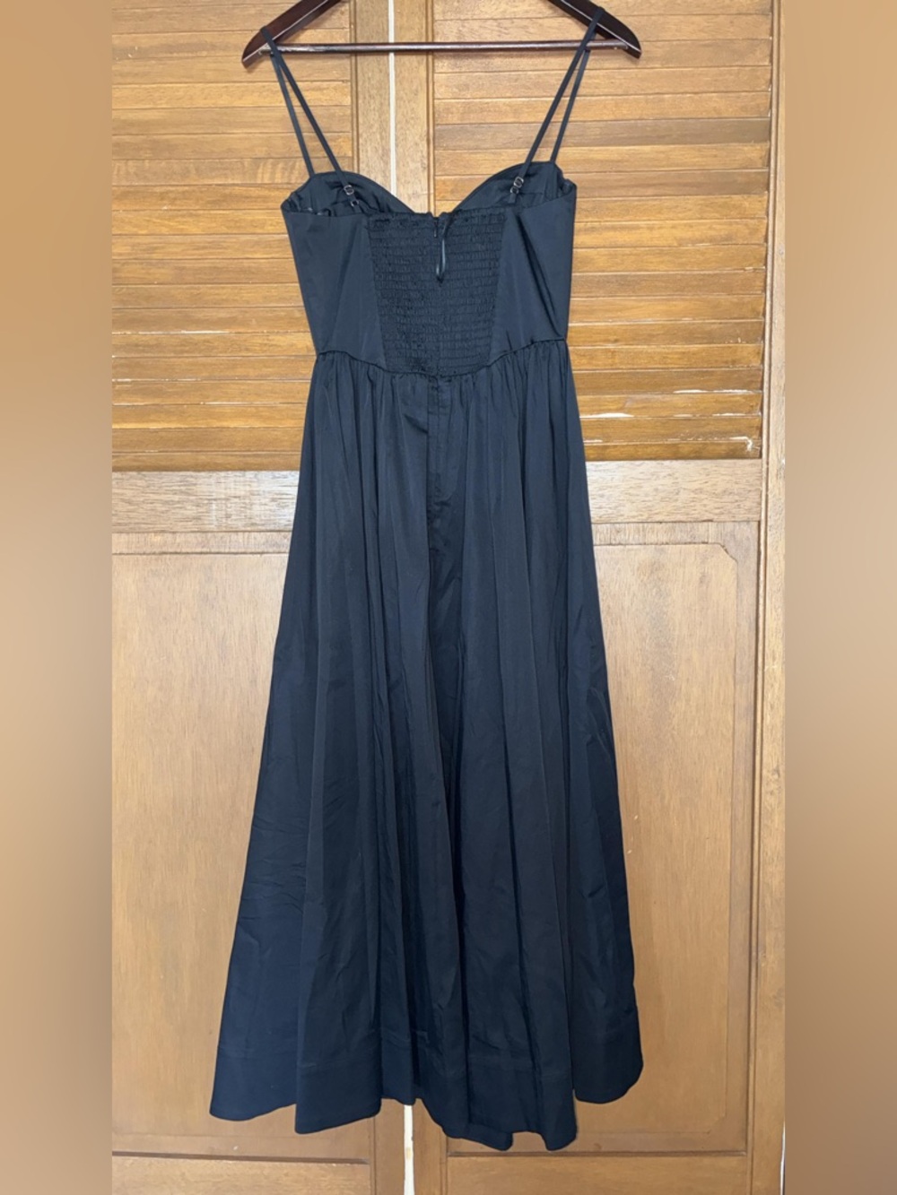 Astr Black Spaghetti-Strap Midi Dress - Picture 2 of 3